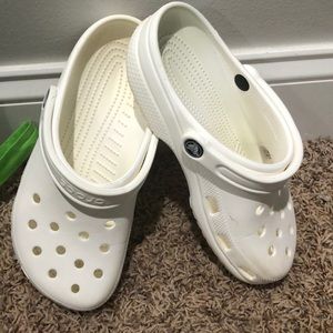 White crocs